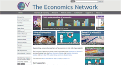 Desktop Screenshot of economicsnetwork.ac.uk
