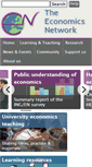 Mobile Screenshot of economicsnetwork.ac.uk